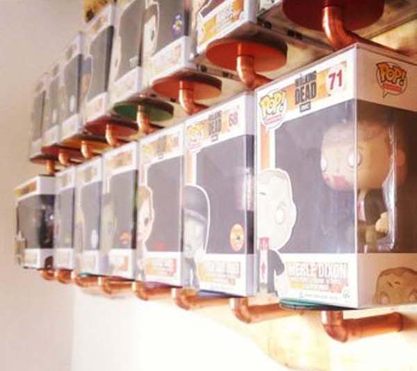 Funko Display Ideas -- Home and Family -- Rustic Wall Display --- We Do Geek
