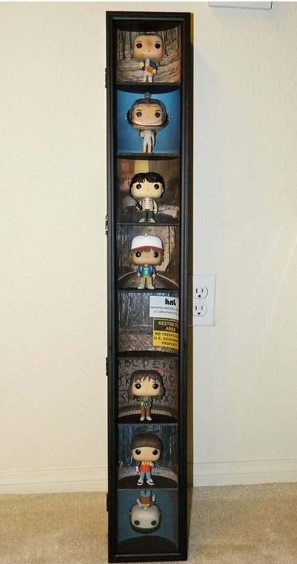 Funko Display Ideas -- Home and Family -- Themed Display-Sranger Things(3) --- We Do Geek