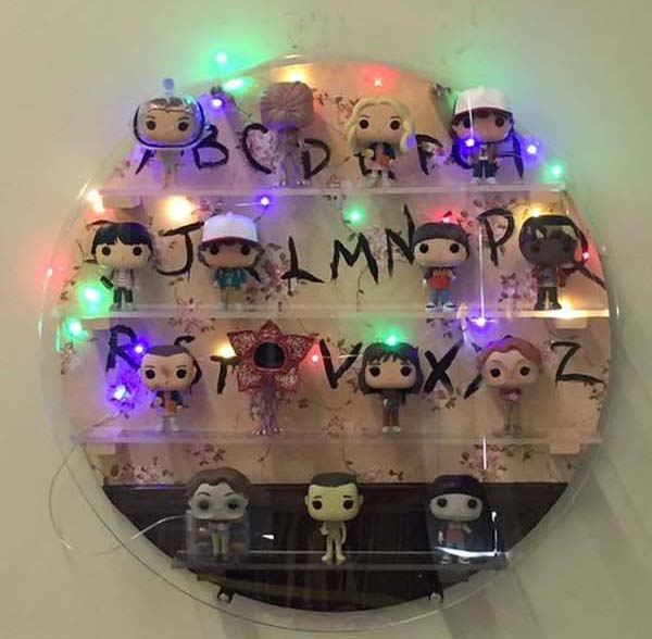 Funko Display Ideas -- Home and Family -- Themed Display-Stranger Things --- We Do Geek
