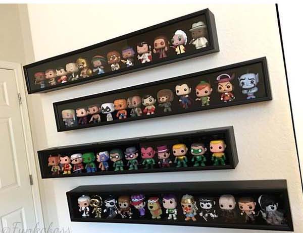 Funko Display Ideas -- Home and Family -- Wall Cabinet Display --- We Do Geek
