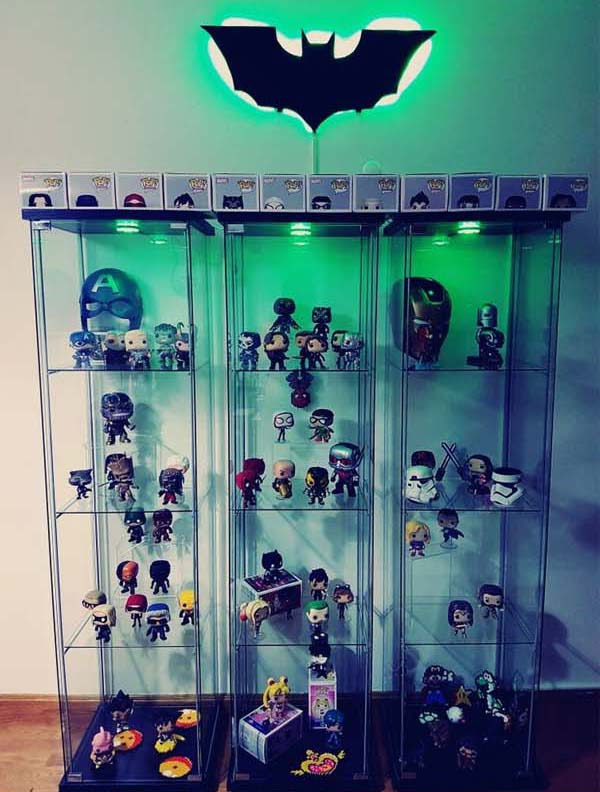 Funko Display Ideas -- Home and Family -- Wall Display --- We Do Geek