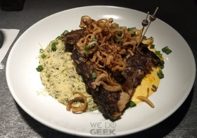 Dave & Busters, SanSe, and Black Panther -- Hanging Out -- Americana Ribs --- We Do Geek